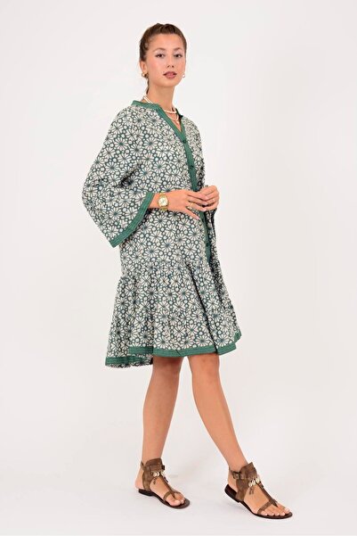 Park Moda AN181 MARIN GARNİ DETAILLI DETAILLI ROCHIE SCURTĂ