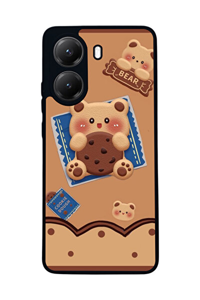 Aksel Kılıf غطاء حماية متوافق مع هاتف شاومي بوكو X7 برو، مطبوع، أسود غير لامع...