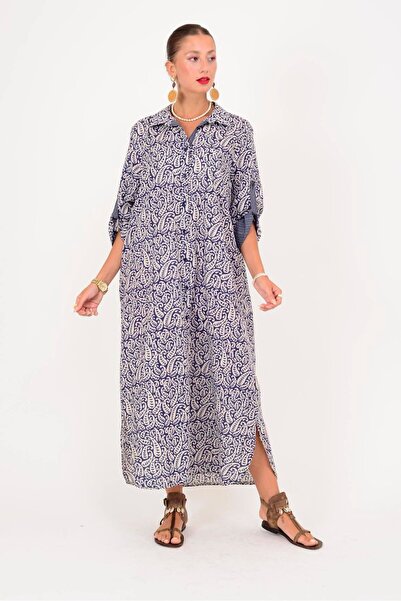 Park Moda AN113 MARIN GARNİ ΛΕΠΤΟΜΕΡΗΣ ΣΧΕΔΙΑΣΜΟΣ ΣΑΛΙΚΟΥ ΠΟΥΚΑΜΙΣΟ ΦΟΡΕΜΑ