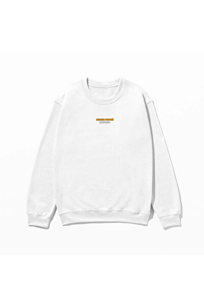 SVART WEAR Φούτερ Mission Passed με τύπωμα 100% βαμβάκι oversized Μοντέρνο, φ...