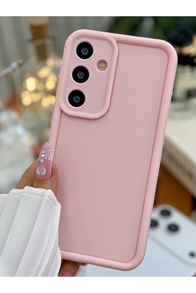 Go Aksesuar Galaxy S24 PLUS Uyumlu Mat Lansman Parmak İzi Bırakmaz Silikon Kılıf