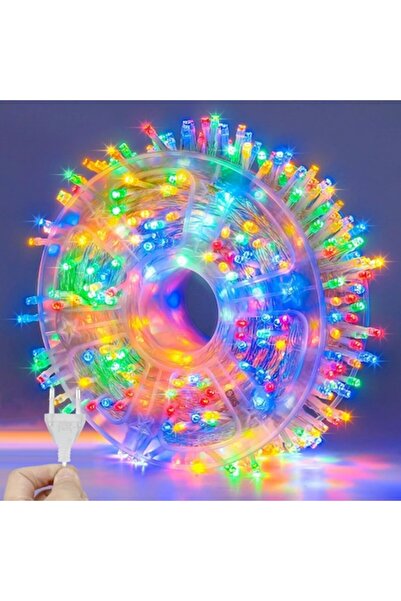 OEM Rolă de lumini LED de Crăciun, 50 de metri, 400 LED-uri, interior/exterio...