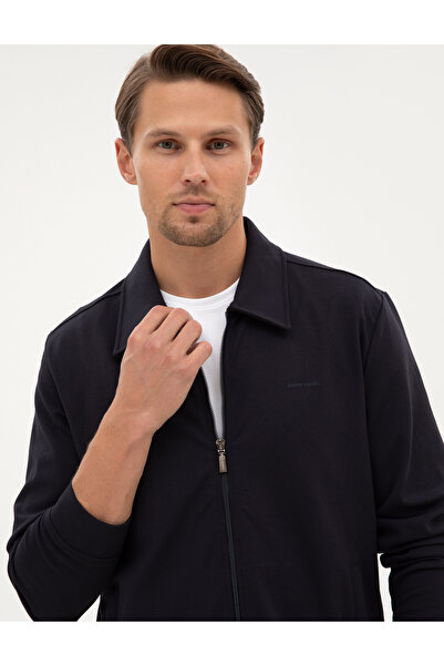 Pierre Cardin Lacivert Regular Fit Örme Hırka 50313924-VR033