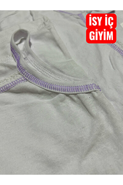 İSY İÇ GİYİM Girl's Undershirt 6-Pack Economical Pack