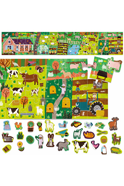 Headu Puzzle + Stickers the Farm (+3 Years)