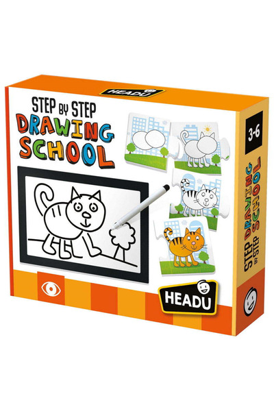 Headu مدرسة الرسم خطوة بخطوة (3-6 سنوات)
