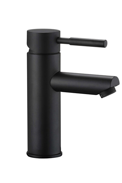 cae خلاط مياه مغسلة بمقبض واحد نحاس 331341 باللون الأسود