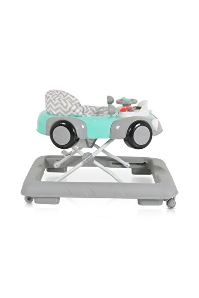 Cangaroo Baby Walker Shelby Mint, 360° Rotating Front Wheels, Compact Folding, Musical Function