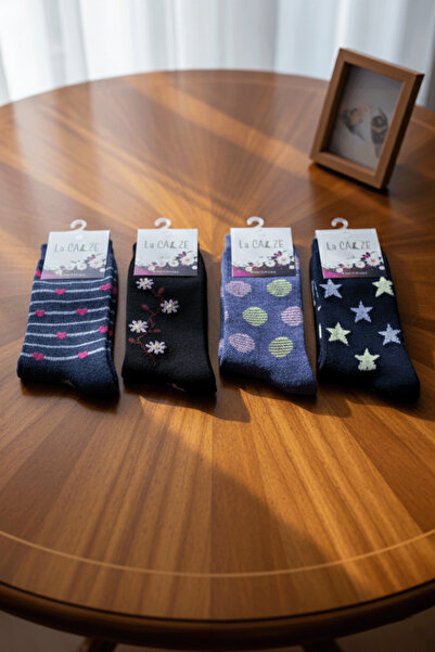 LA CALZE 4 أزواج من الجوارب القطنية | |   جوارب قطنية