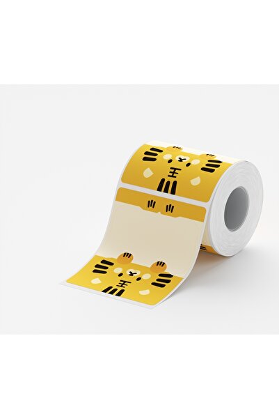 NiiMbot T50x60mm 120 adet Kaplan Desenli Etiket (B21PRO)