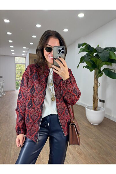 2she سترة Bomber ذات النمط العرقي