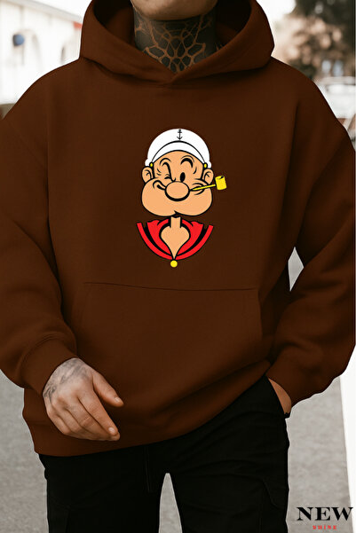 New Shine Hanorac cu imprimeu Popeye