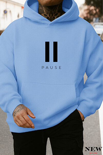 New Shine سويت شيرت مطبوع من Pause