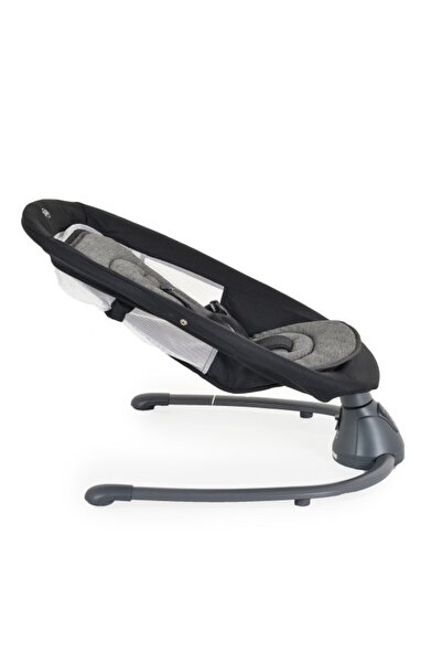 Cangaroo Electric Baby Swing, Zara Black, Motion Detector, 12 Melodies, 5 Speeds and Timer