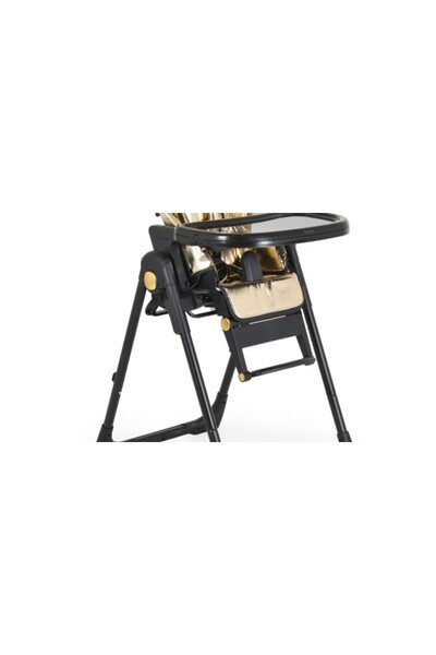 Cangaroo Scaun înalt pentru copii Tiramisu 2 în 1 Gold, ediție limitată, convertibil în scaun clasic, A