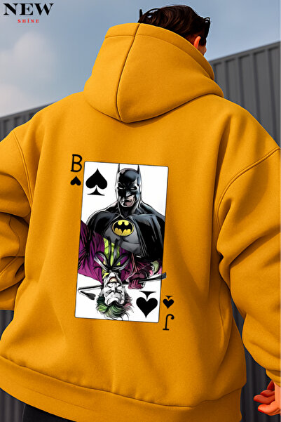 New Shine Batman Printed Sweatshirt