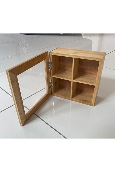 YAZICI Bambu 4 Gözlü Çok Amaçlı Kutu