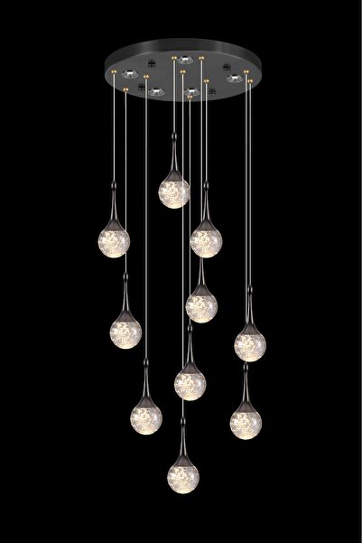 Cristalin Aydınlatma Galeri Boşluğu Led Sarkıt Avize