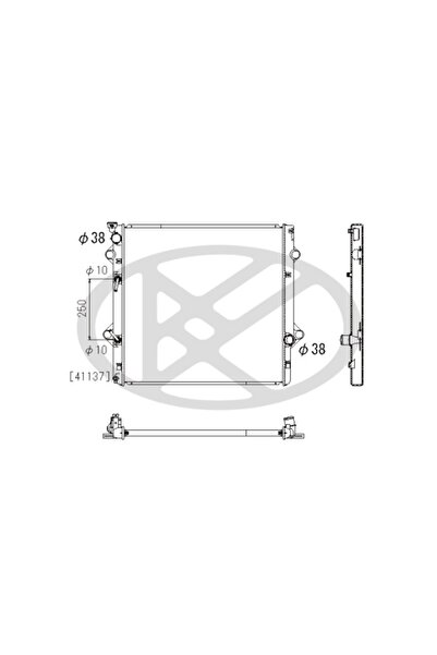 Koyorad Radiator, Lexus GX (URJ15_, GRJ15_)