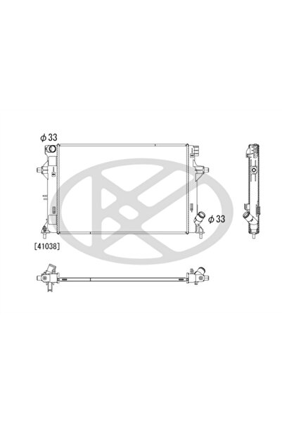Koyorad Radiator, Kia CEED(CD)
