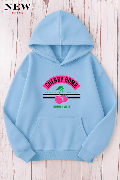 New Shine Cherry Bomb cu imprimeu Swea tricou