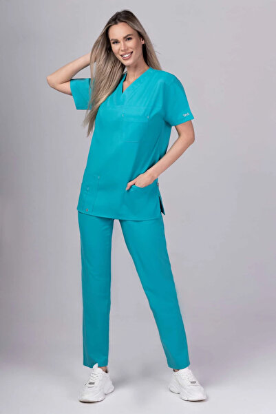 tag Cool Premium Women's Medical Suit, Turquoise