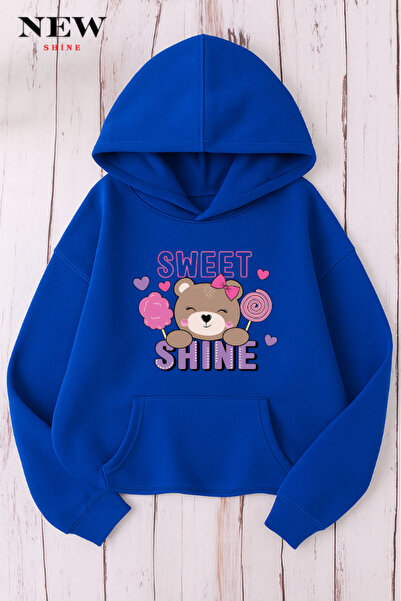 New Shine سويت شيرت مطبوعة من سويت شاين