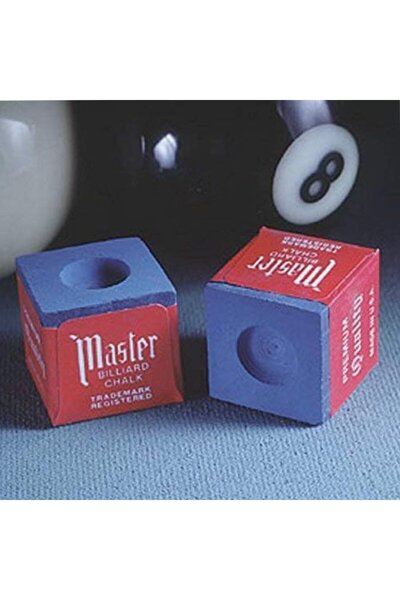 YALLA HomeGym Master Billiard Pool Cue Chalk, Blue Cubes Tournament Quality Chalk 144 Pcs