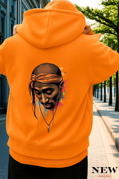 New Shine سويت شيرت مطبوع من توباك