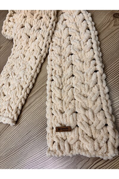 ipeklife Puffy Plush Scarf