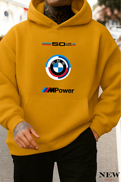 New Shine سويت شيرت مطبوع من بي ام دبليو