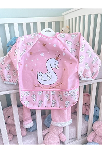 Bebechi مريلة لورا بيبي طويلة الأكمام مقاومة للسوائل للطعام والأنشطة