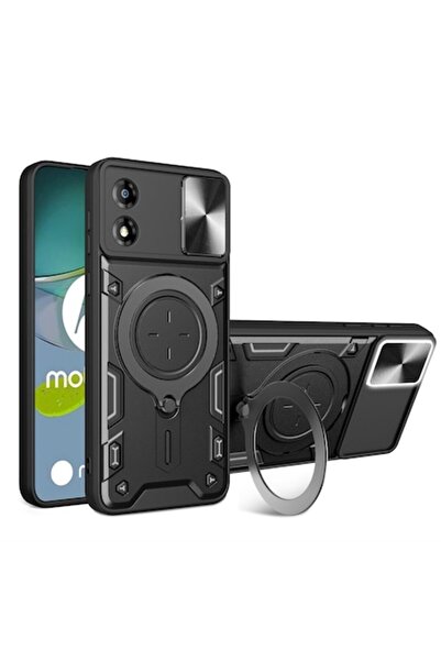 Techsuit Carcasă pentru Motorola Moto E13 CamGuard Pro L82 - Oțel inoxidabil,...