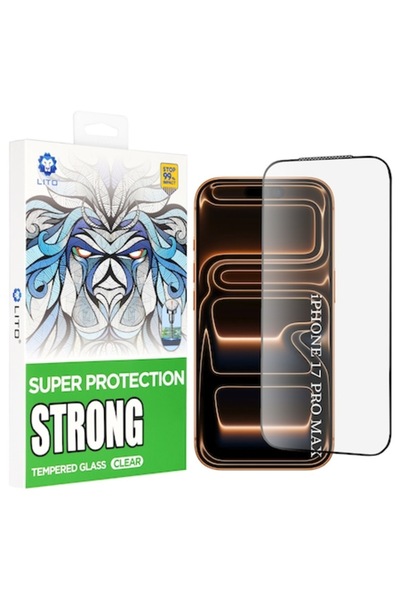 Stef's Cat Protector de ecran pentru iPhone 17 Pro Max, D+ Max Strong, V81, s...