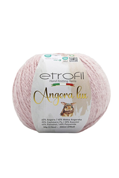 Etrofil خيوط أنجورا لوكس صوف 45٪ أنجورا لوكس 55٪ بولي أميد 50 جرام خيوط حياكة...