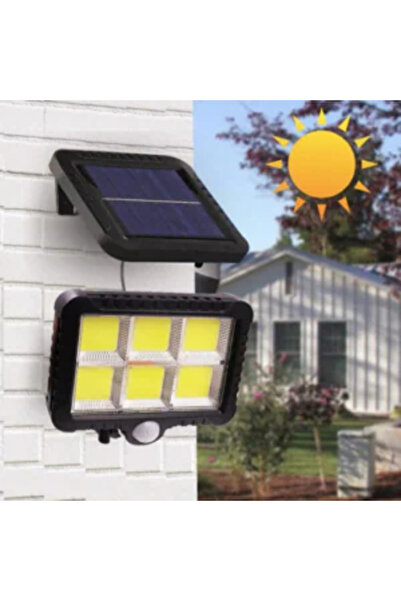 iKlassQeer Solar projector 120 LED COB with light and motion sensor