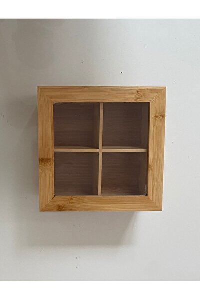 YAZICI Bambu 4 Gözlü Çok Amaçlı Kutu