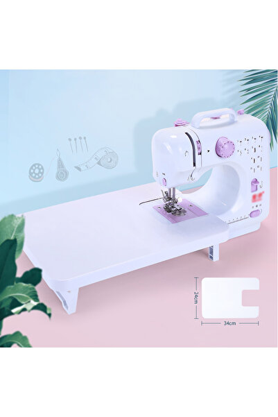 Hope ماكينة خياطة كهربائية مزودة بـ 12 غرزة مدمجة، ماكينة خياطة صغيرة محمولة