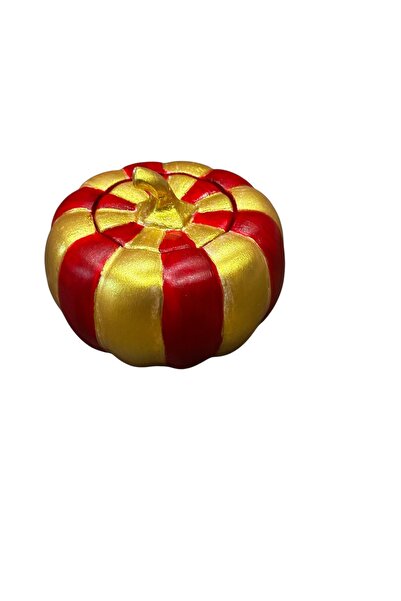 magnocandles Sarı kırmızı Galatasaray GS taraftar dekoratif obje,biblo, saklama kutusu,