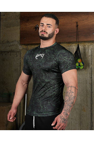 LEGACY'S ROAD Greenveil Compression T-shirt
