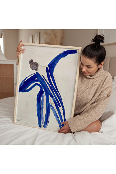 Tuba Decor Tablo dintr-o singură bucată cu rame din lemn pentru sufragerie, s...