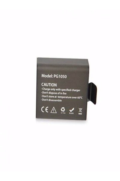 AteşTech Aksiyon Kamera Yedek Batarya - Eken Sjcam ve Benzer Modeller İçin Yedek Batarya 1050 Mah 3.885wh Pi