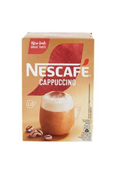NESCAFÉ CAPPUCCINO preparat solubil pentru cappuccino 140g - 10 pliculețe - N...