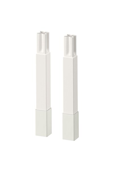 hobiurun Ayak, beyaz, 12,5 cm, açık raf ünitesi için