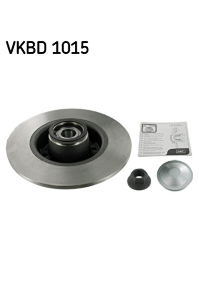 SKF Brake Disc, rear left/right, Dacia Sandero 2,