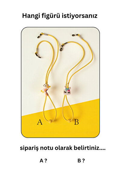 nftart.design Children's Glasses Straps with Adjustable Cartoon Figures