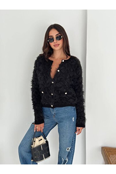 ABBA Women's Buttoned Knitwear Cardigan