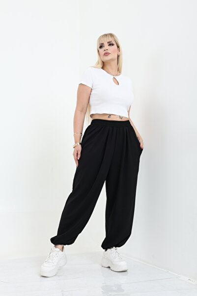 MJORA Modal Fabric Comfortable Fit Pleated Baggy Trousers
