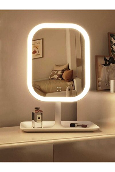 VEYA LED Lighted Makeup Mirror, Cosmetic Mirror with Light, Lighted Makeup Mirror for Travel, Beauty and Vanity Mirror with Light