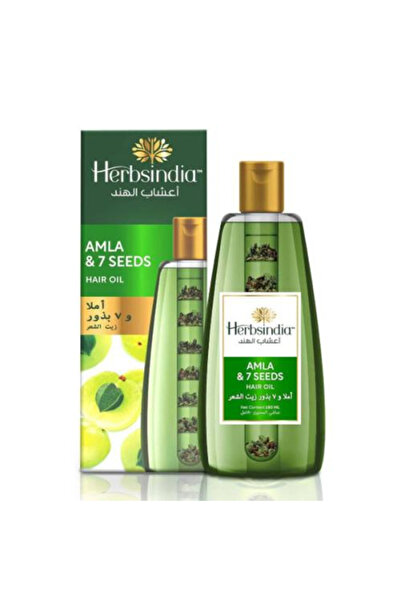 Herbsindia اعشاب الهند زيت شعر 280 مل املا و 7 بذور